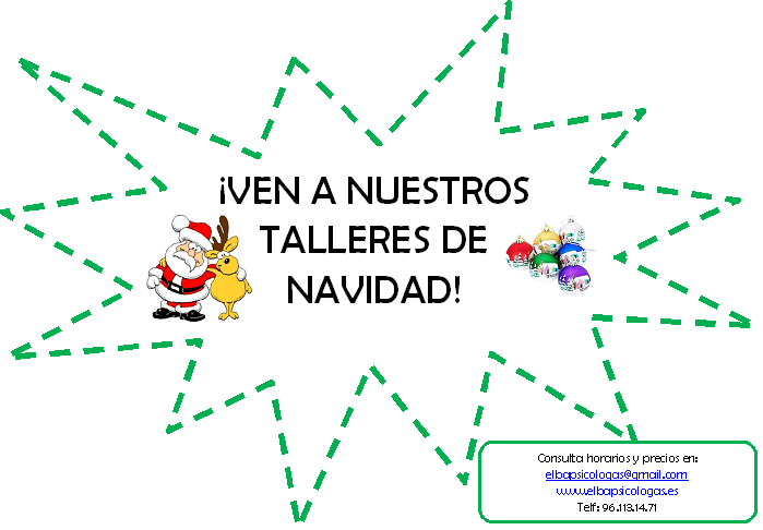 Talleres Navidad Elba Psicologas