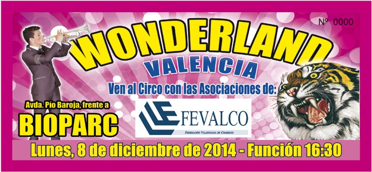 Al Circo con ACOMEX, lunes 8 de Diciembre