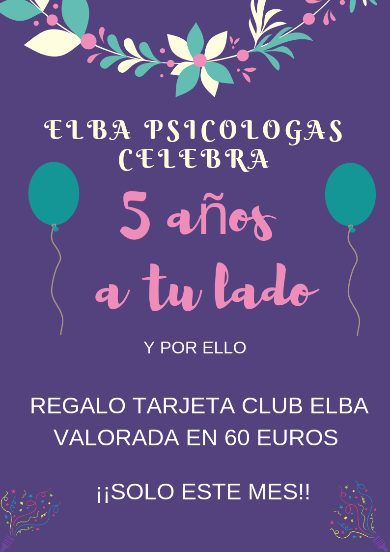 Elba Psicólogas 5 años a tu lado